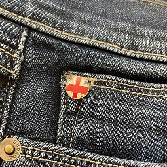 HUDSON Krista Super Skinny Released Raw
Hem Jeans Crest Falls Blue $198 Denim - Picture 10 of 12